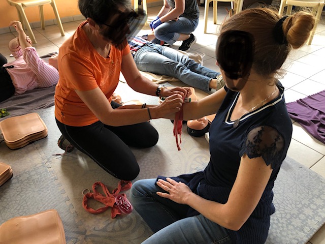 Pratique des gestes en cercle